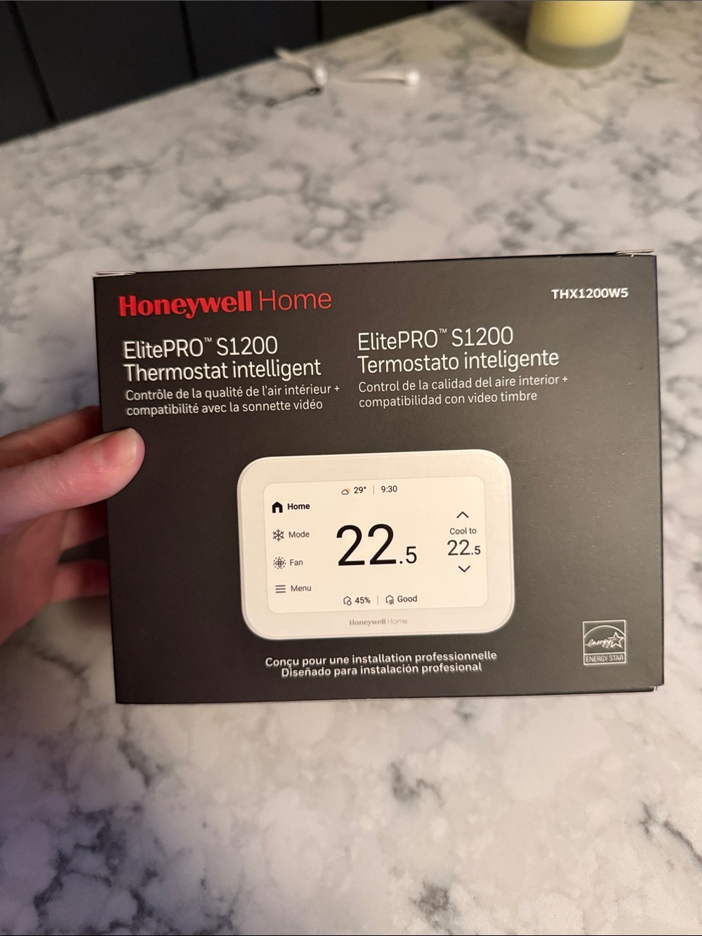 Honeywell Home ElitePRO S1200 Smart Thermostat - White